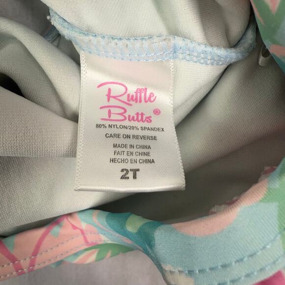 ruffle butts in bloom toddler girl swim bundle 2T - Picture 5 of 8